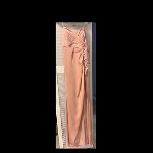 Elegant Pink Evening Gown